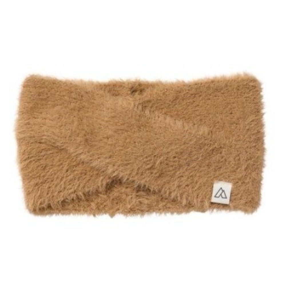 Alpine Design Women's Fuzzy Rib Headband, One Size, tan